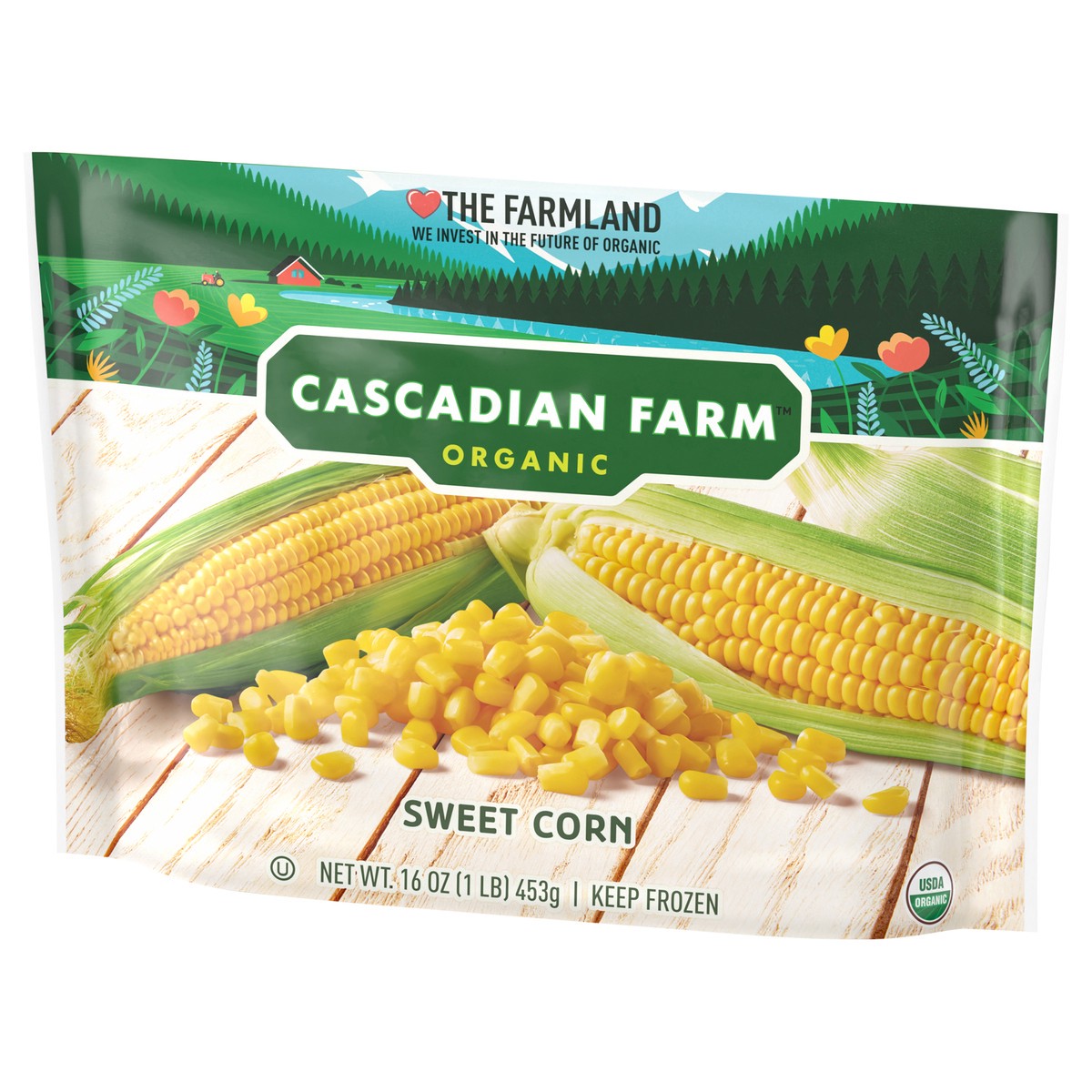 slide 5 of 13, Cascadian Farm Organic Sweet Corn, Frozen Vegetables, 16 oz., 16 oz