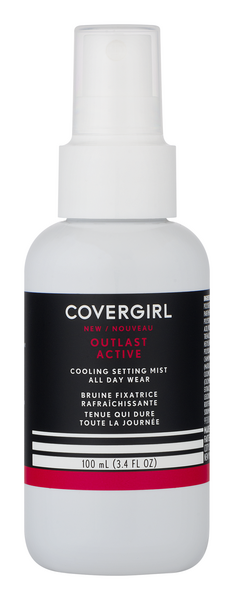 slide 1 of 1, Covergirl Covergirl Outlast Active Cooling Setting Mist All Day Wear, 3.4 fl oz