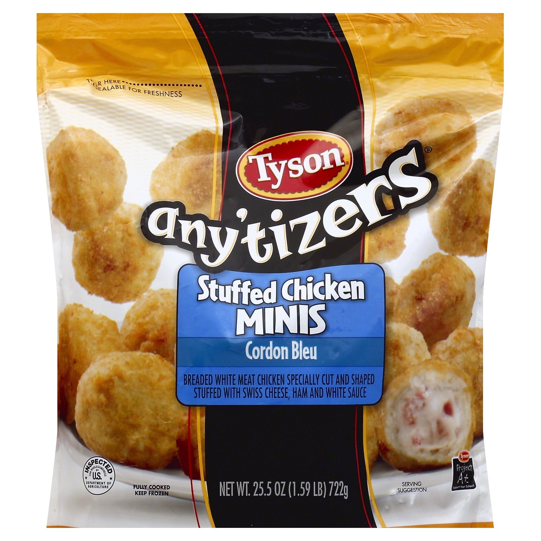 slide 1 of 3, Tyson Chicken Minis 25.5 oz, 25.5 oz