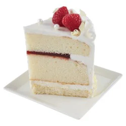 Cake Slice Raspberry Ruffle 6 oz