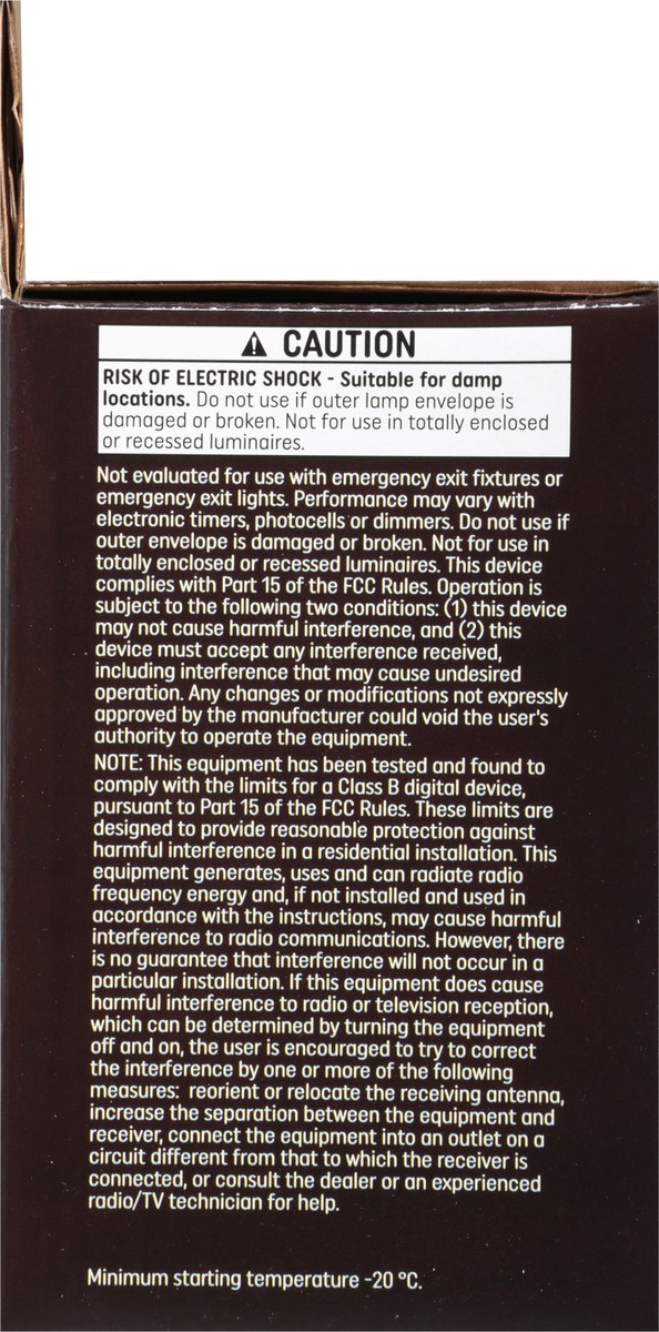 slide 3 of 9, GE Household Lighting Relax LED HD Globe Light Bulb 5.5W 60W Equivalent, 25 1 ct