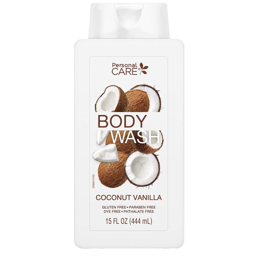 slide 1 of 2, Personal Care Coconut Vanilla Body Wash 15 fl oz, 15 fl oz