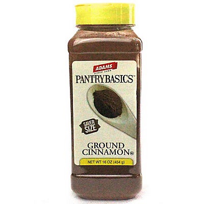slide 1 of 1, Adams Pantry Basics Ground Cinnamon, 16 oz