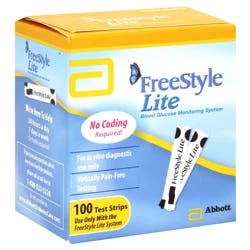 FreeStyle Lite Blood Glucose Test Strips