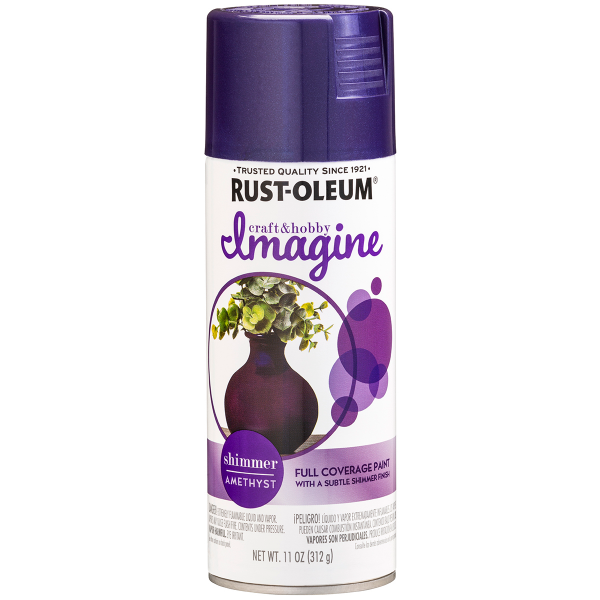 slide 14 of 17, Imagine Amethyst Shimmer Spray Paint, 