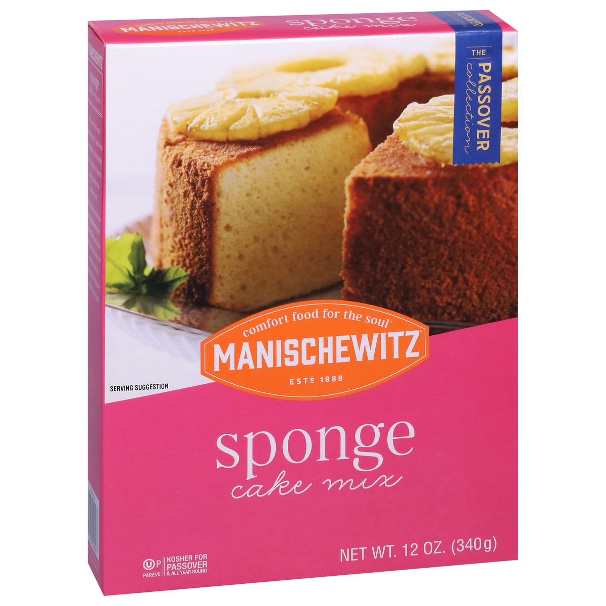 slide 2 of 9, Manischewitz Sponge Cake Mix, 12 oz