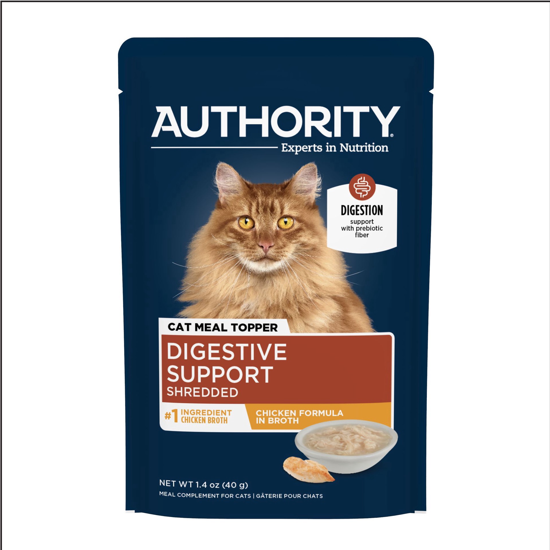 slide 1 of 1, Authority® Digestive Support Cat Meal Topper - 1.4 Oz, 1.4 oz
