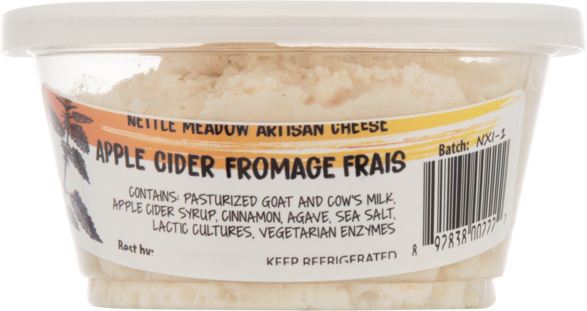 slide 3 of 9, Nettle Meadow Artisan Cheese Fromage Frais Apple Cider Fromage Frais 5 oz, 5 oz