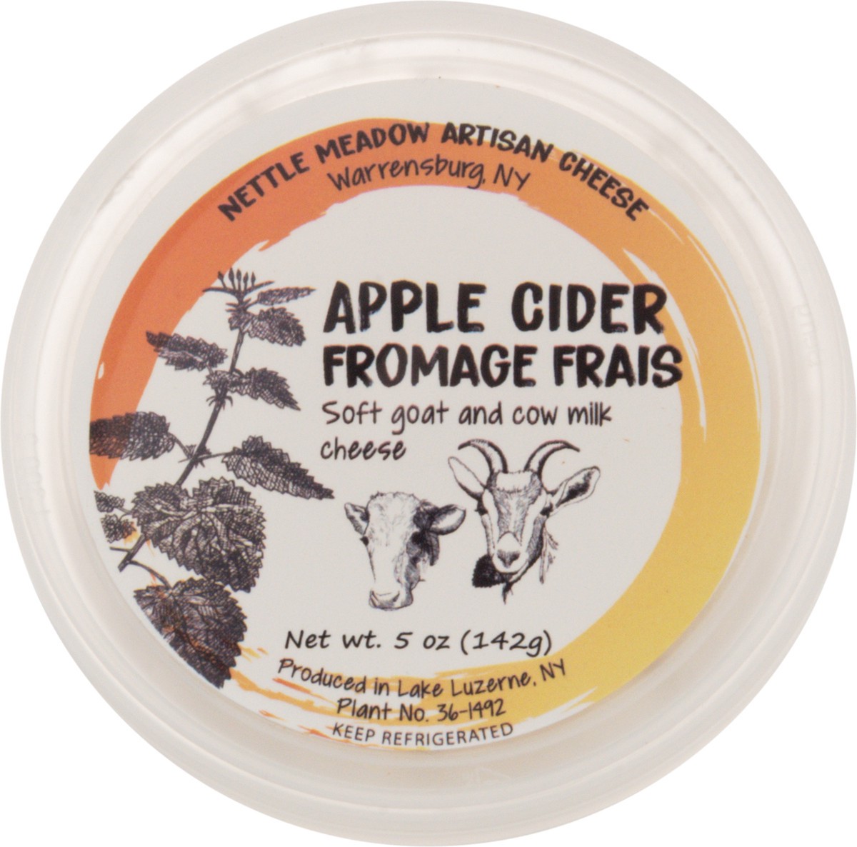 slide 5 of 9, Nettle Meadow Artisan Cheese Fromage Frais Apple Cider Fromage Frais 5 oz, 5 oz