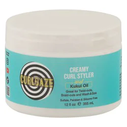 Curldaze Creamy Curl Styler with Kukui Oil 12 fl oz