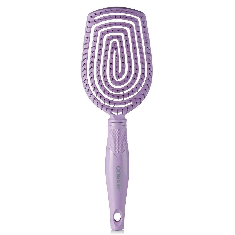 slide 3 of 6, Conair Scalp Care Flexi Head Paddle Hair Brush, 1 ct