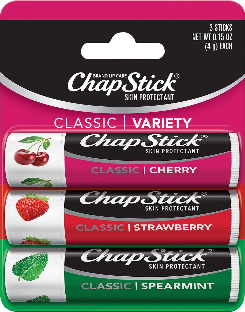 slide 5 of 5, ChapStick Cs/Cherry/Strawbry/Sprmnt - Each, 1 ct