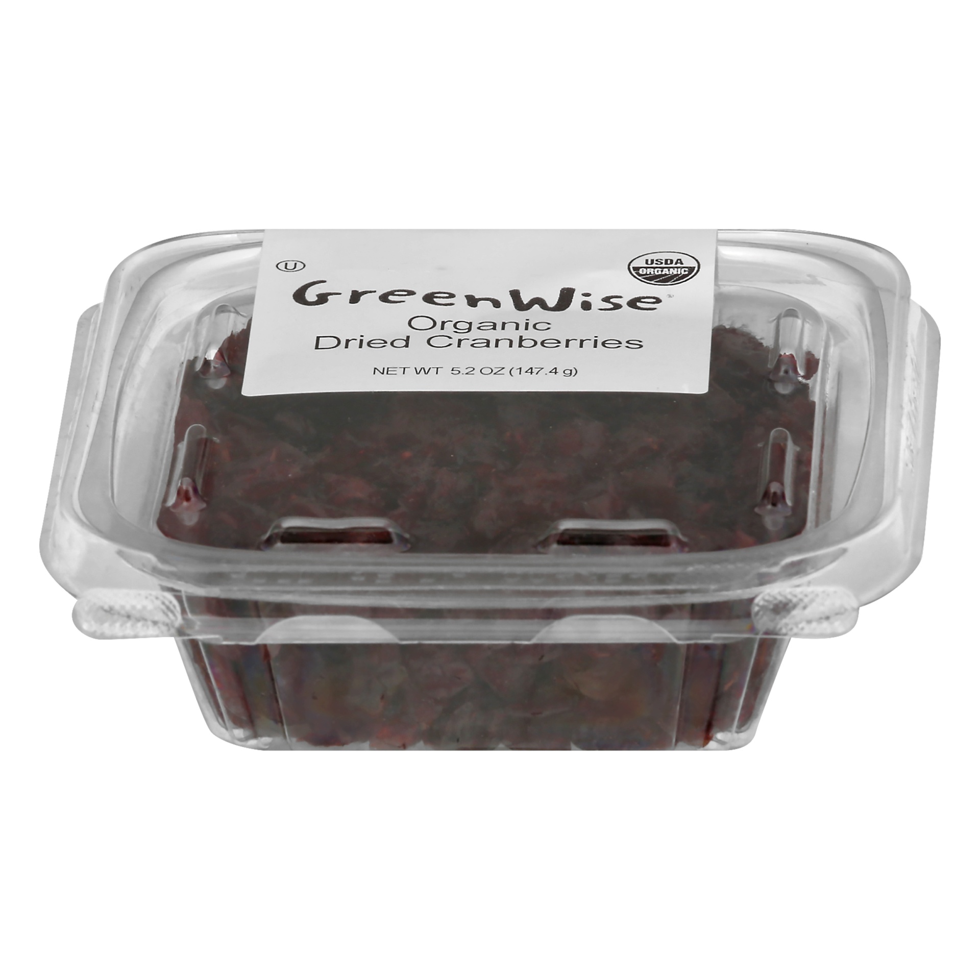 slide 1 of 1, GreenWise Organic Dried Cranberries, 5.2 oz