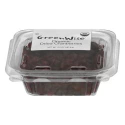 GreenWise Organic Dried Cranberries