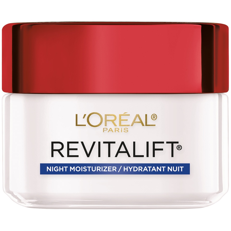 slide 2 of 8, L'Oréal Paris Revitalift Anti-Wrinkle + Firming Night Cream, 1.7 oz