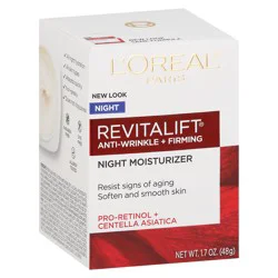 L'Oréal Paris Revitalift Anti-Wrinkle + Firming Night Cream Moisturizer