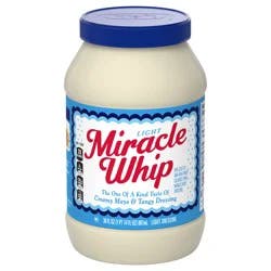 Miracle Whip Light Mayo-like Dressing, 30 fl oz Jar