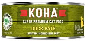 slide 1 of 1, Koha Duck Pate' Cat Food, 5.5 oz
