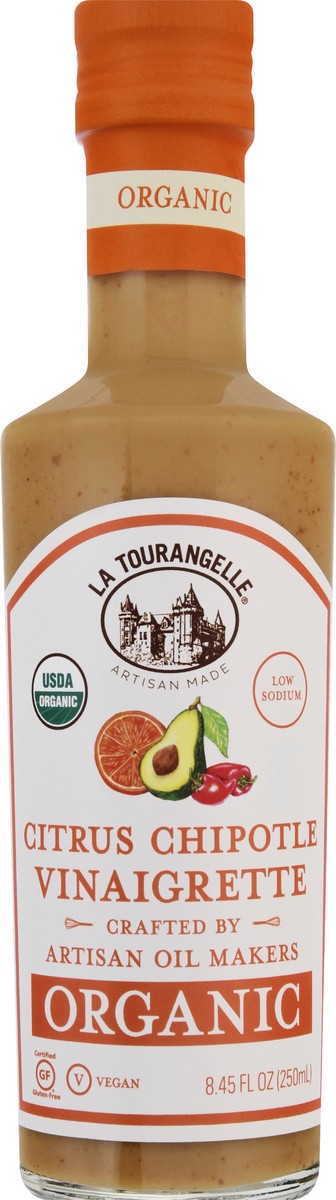 slide 3 of 13, La Tourangelle Organic Citrus Chipotle Vinaigrette 8.45 oz, 8.45 oz