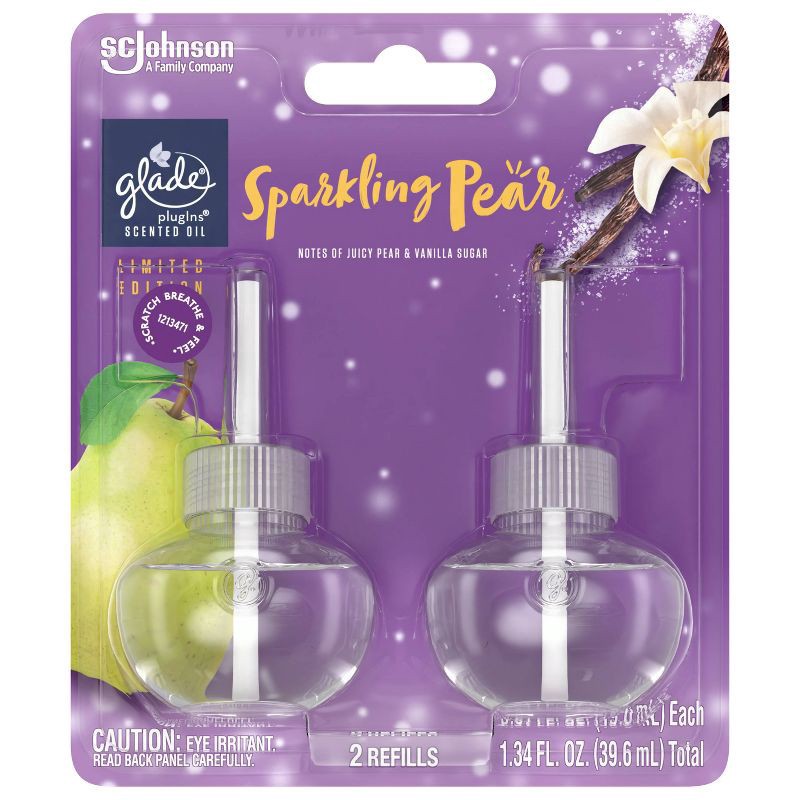 slide 7 of 12, Glade Refills Lto Sparkli, 1.34 oz