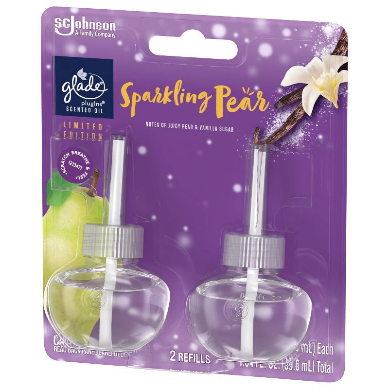 slide 8 of 12, Glade Refills Lto Sparkli, 1.34 oz