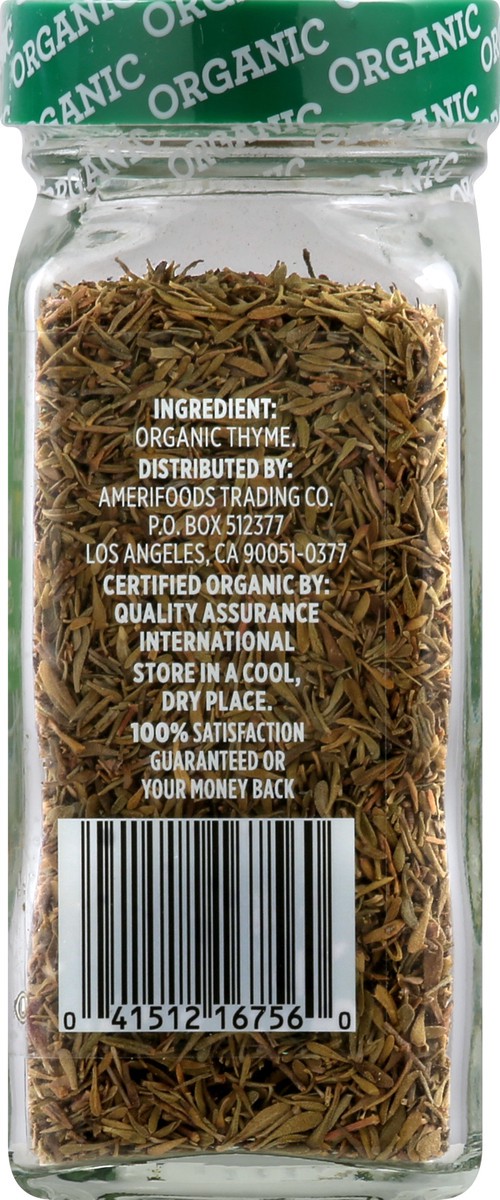 slide 6 of 11, Sun Harvest Sh/Ot Organic Thyme, 0.9 oz