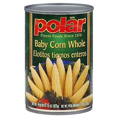 slide 1 of 2, MW Polar Baby Corn Whole, 15 oz