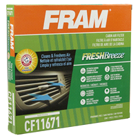 slide 28 of 29, Fram Fresh Breeze Cabin Air Filter CF11671, 1 ct