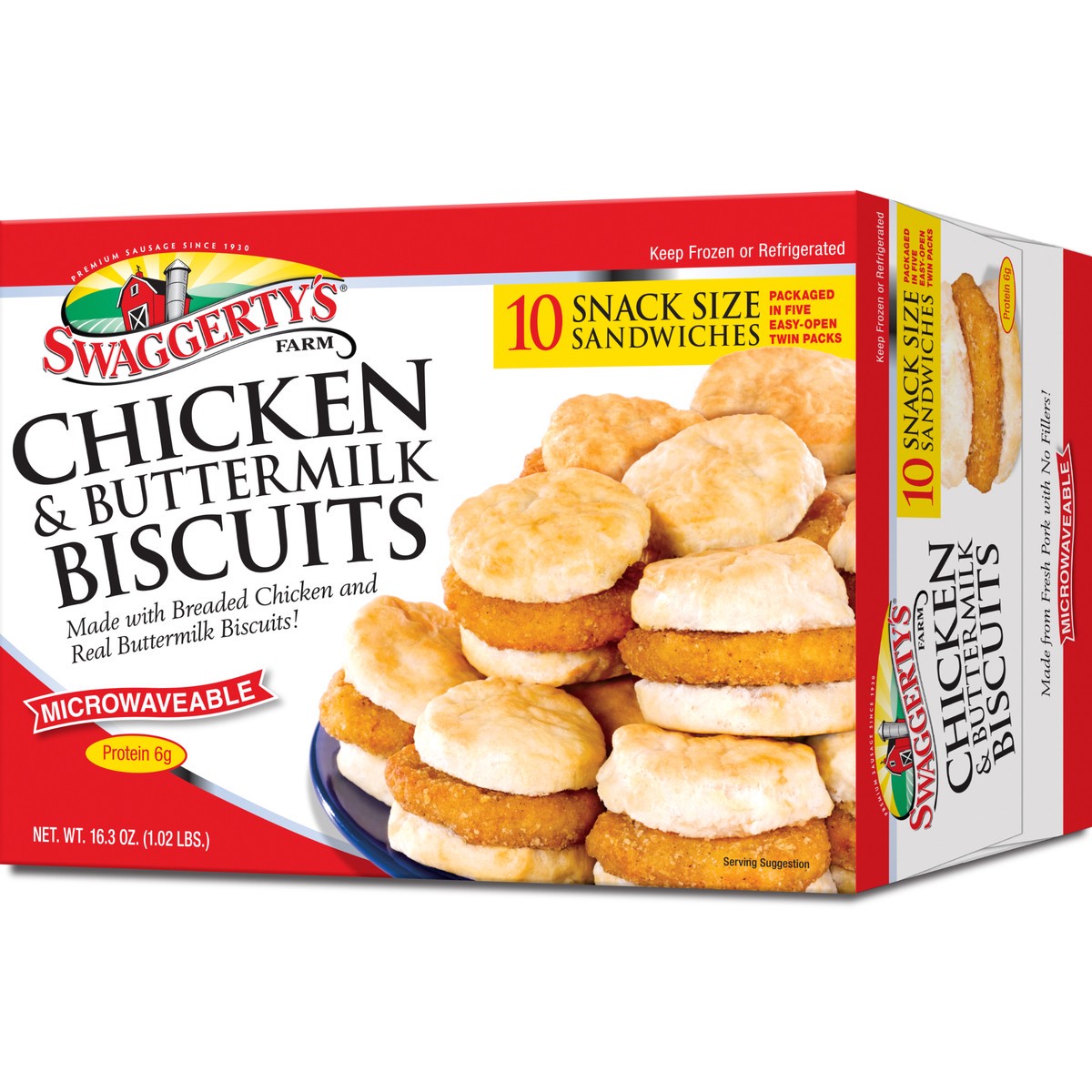 slide 2 of 11, Swaggerty's Farm Breakfast Sandwiches, 19.2 oz