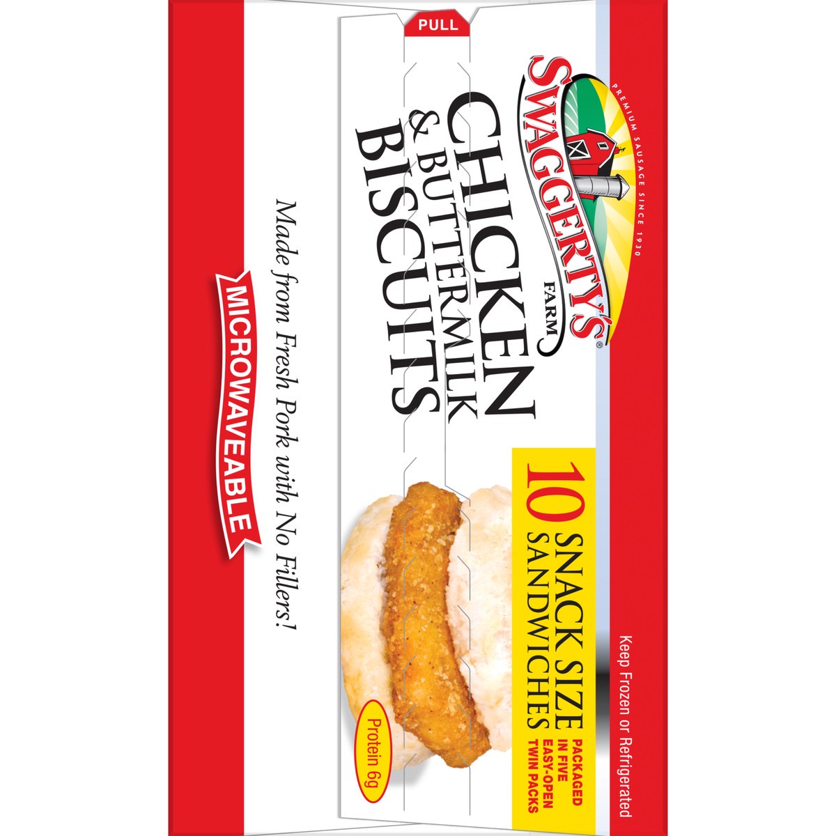 slide 9 of 11, Swaggerty's Farm Breakfast Sandwiches, 19.2 oz