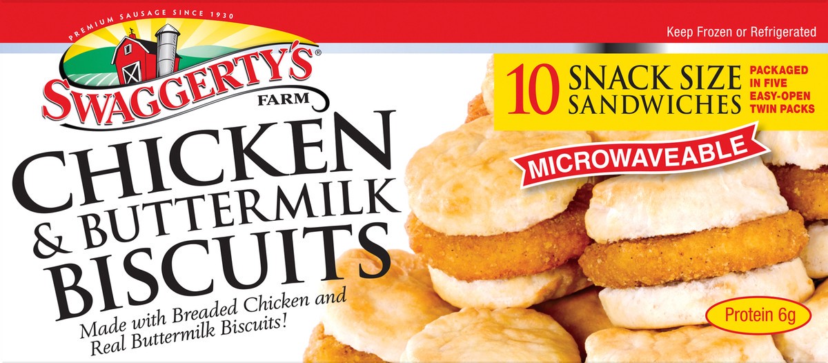 slide 4 of 11, Swaggerty's Farm Breakfast Sandwiches, 19.2 oz