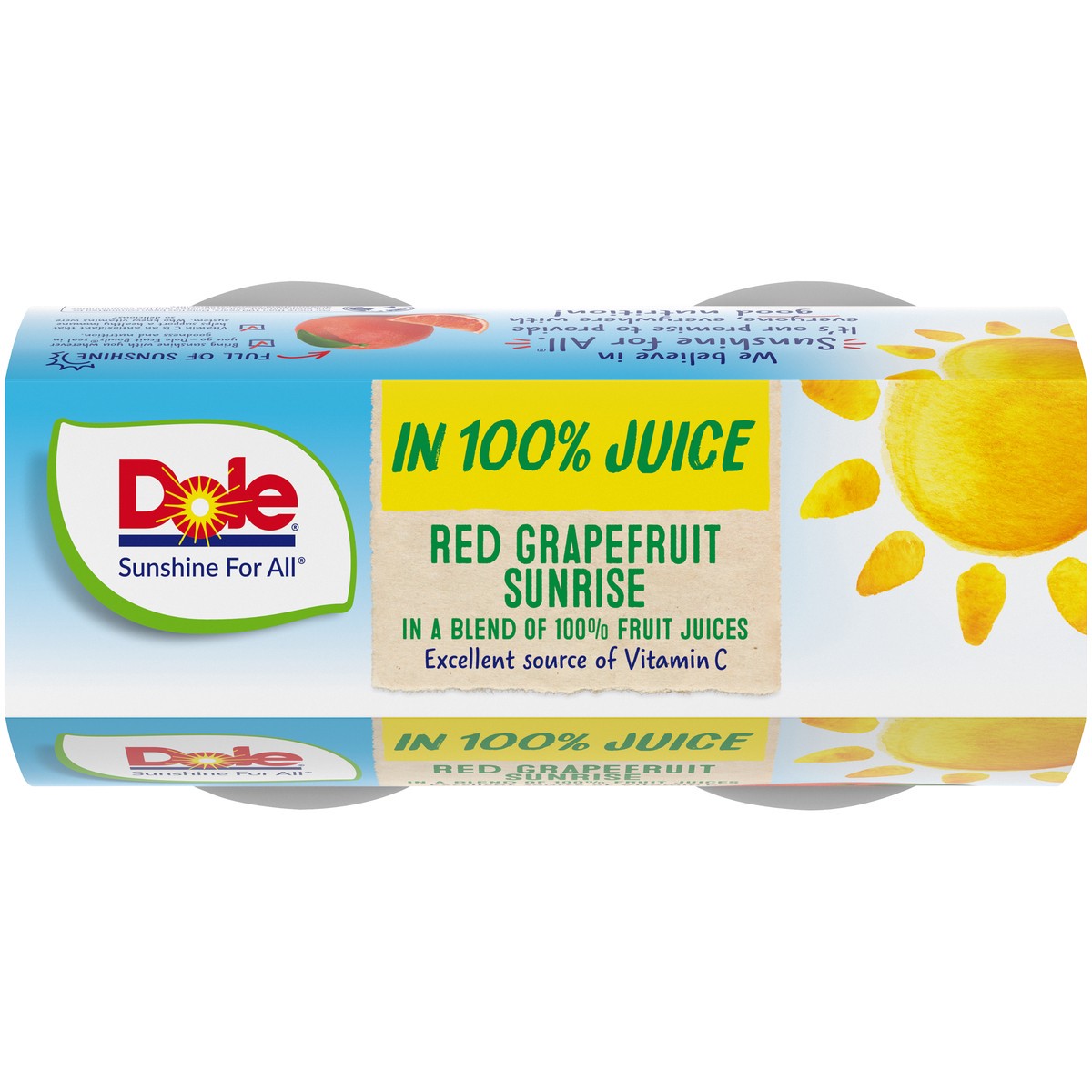 slide 5 of 9, Dole Red Grapefruit Sunrise in 100% Juice, 16 oz