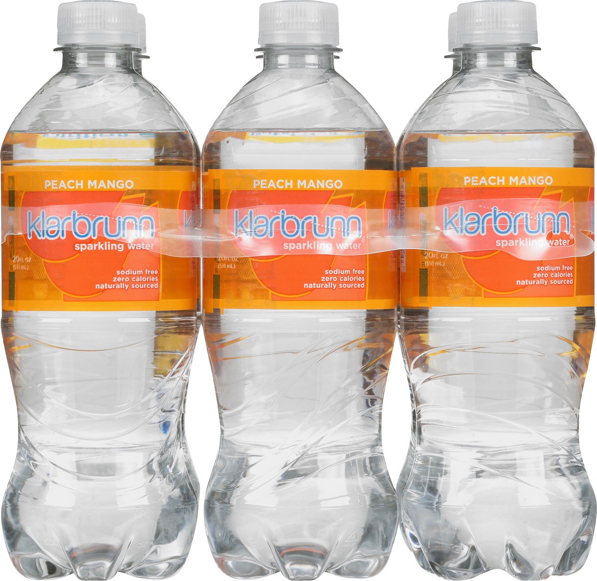 slide 3 of 13, Klarbrunn Peach Mango Mineral Water Single, 20 fl oz