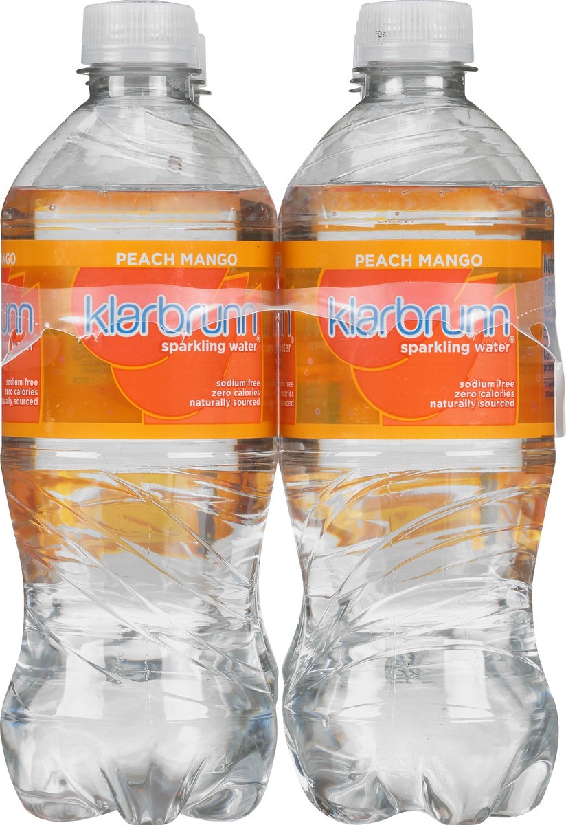 slide 13 of 13, Klarbrunn Peach Mango Mineral Water Single, 20 fl oz