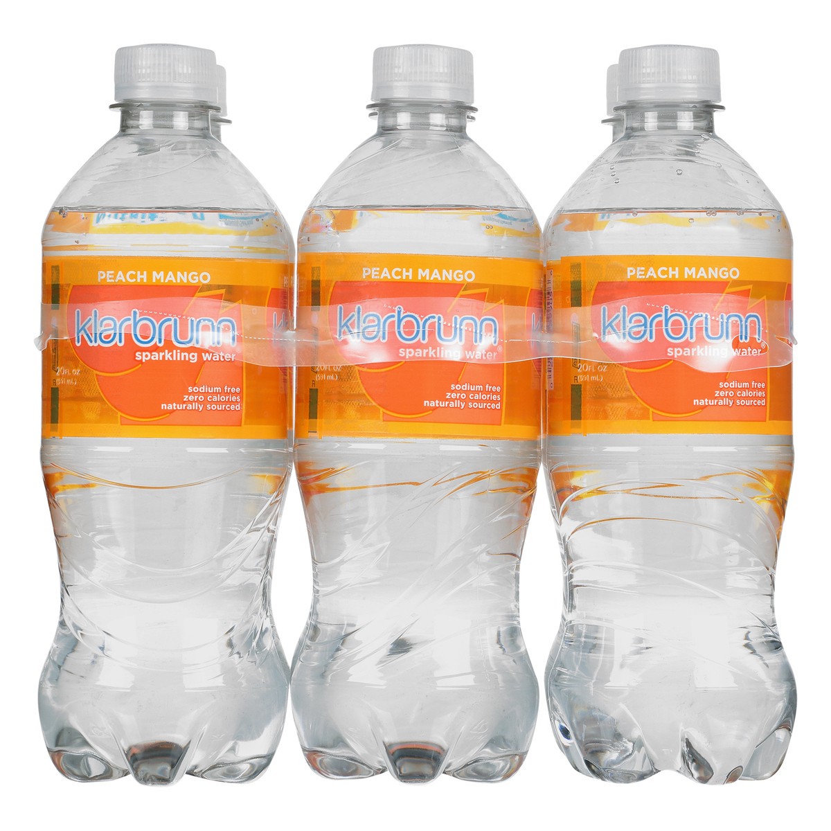 slide 1 of 13, Klarbrunn Peach Mango Mineral Water Single, 20 fl oz