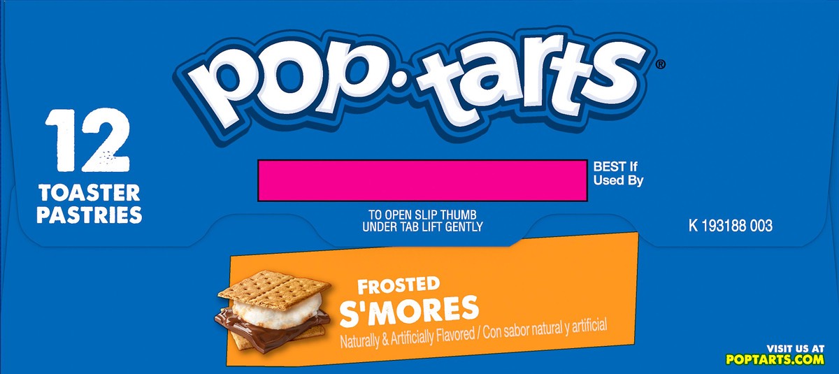 slide 7 of 7, Pop-Tarts Frosted S'mores Toaster Pastries, 20.3 oz
