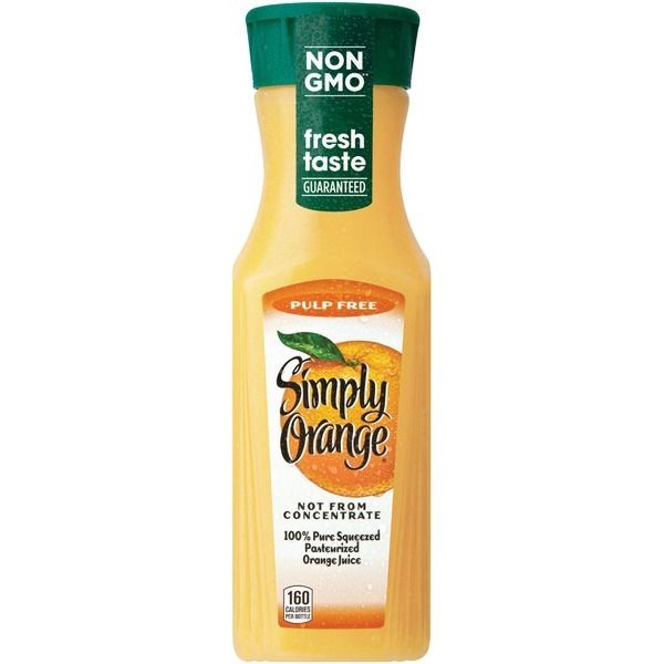 slide 1 of 3, Simply Orange Juice Original - 13.5 fl oz, 13.5 fl oz