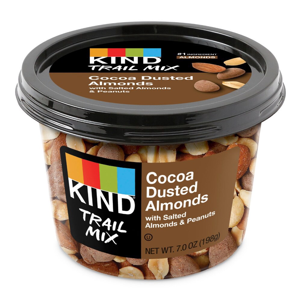 slide 2 of 3, Kind Cocoa Dusted Almonds With Salted Peanuts Trail Mix - 7 oz, 7 oz