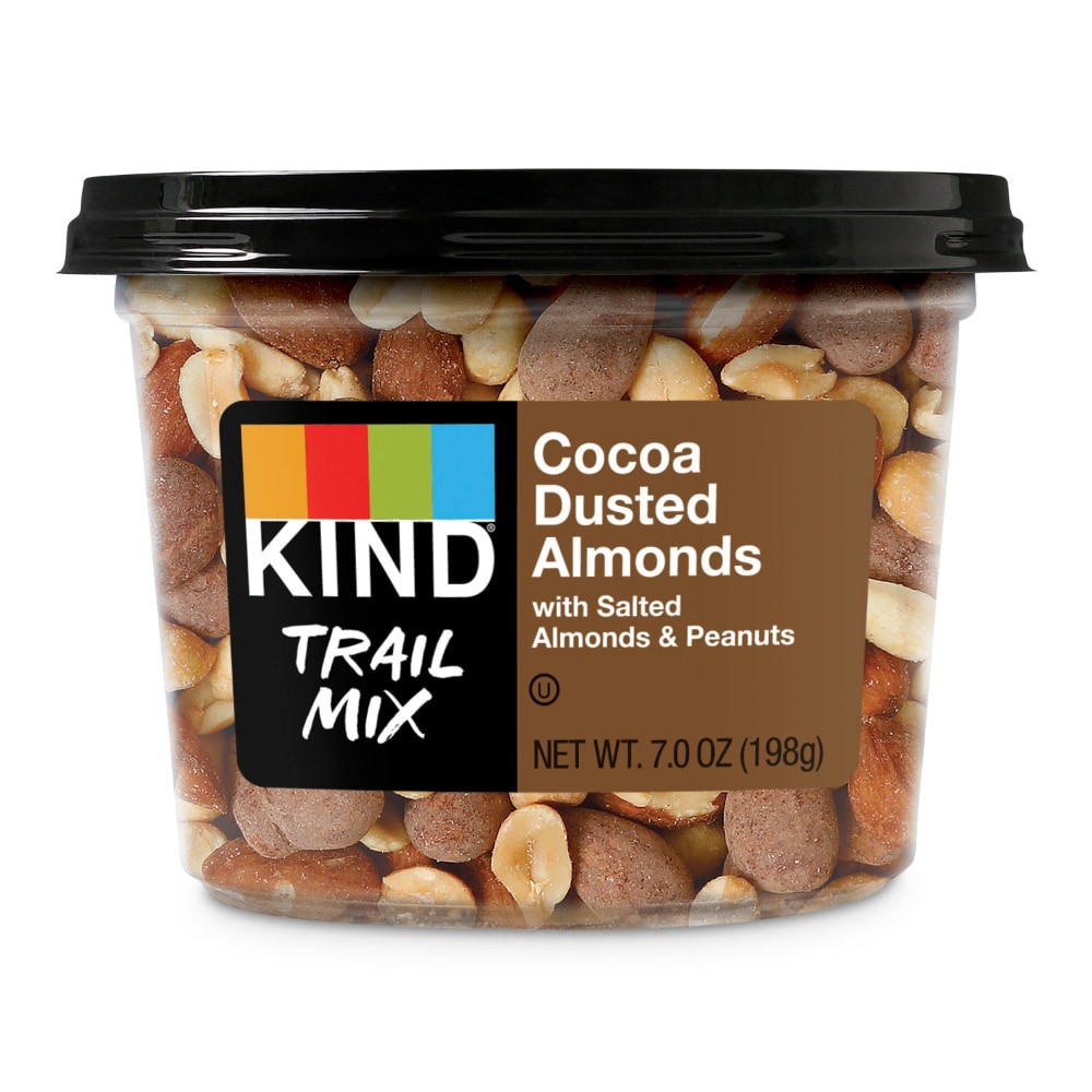 slide 3 of 3, Kind Cocoa Dusted Almonds With Salted Peanuts Trail Mix - 7 oz, 7 oz