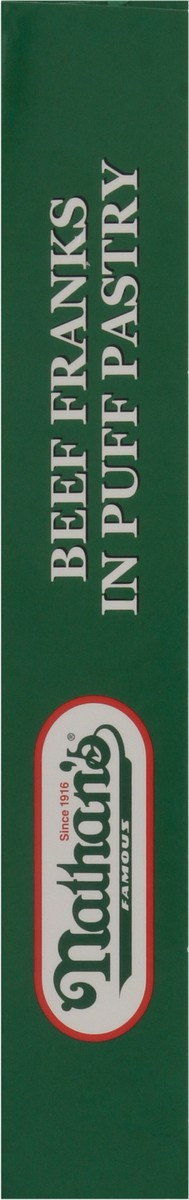 slide 13 of 14, Nathan's Famous Beef Franks In Puff Pastry - 12 Ct, 7.5 oz