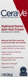 CeraVe Hydrocortisone Anti-Itch Cream 1 oz