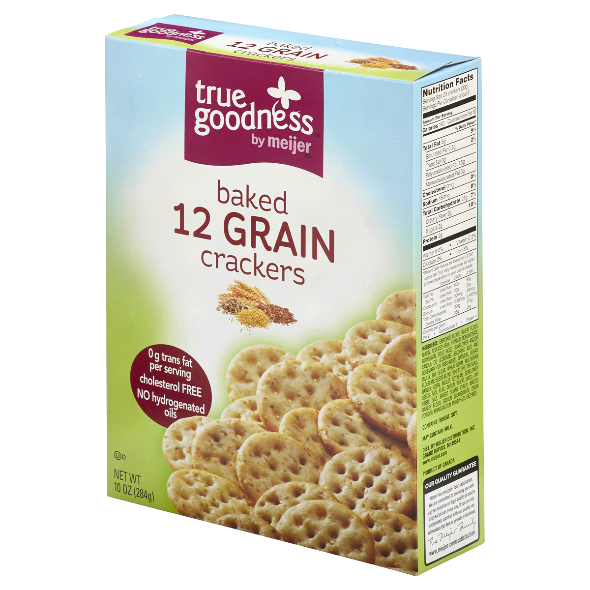 True Goodness 12 Grain Crackers 10 oz Shipt