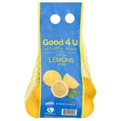 Good 4 U Fresh Lemons 2 lb