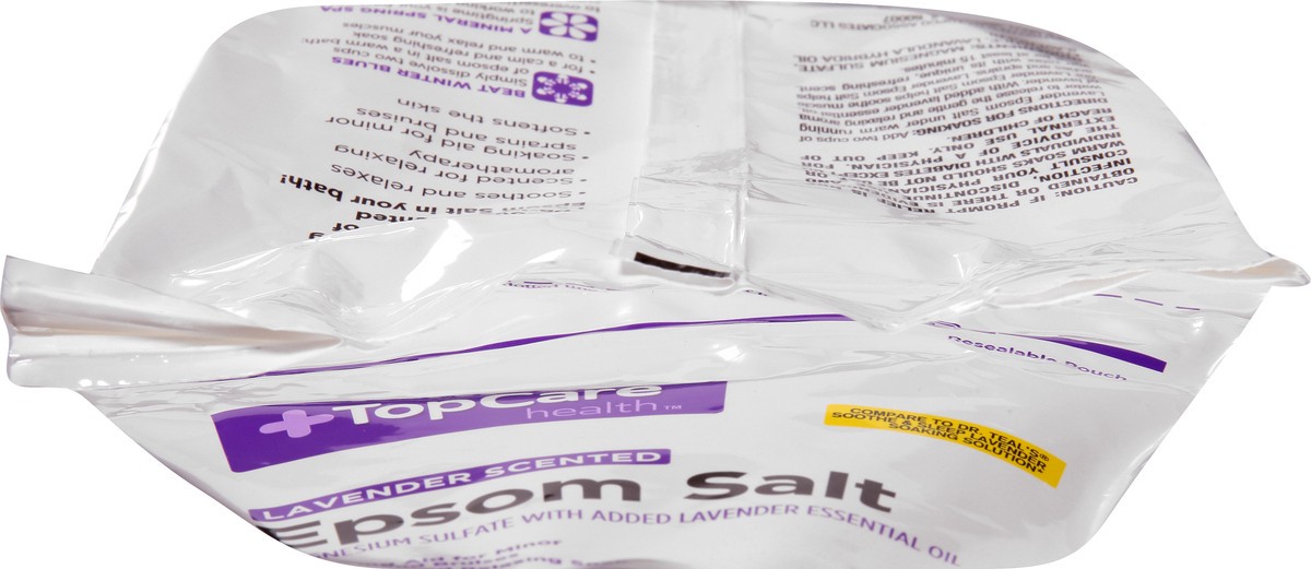 slide 2 of 9, TopCare Health Lavender Scented Epsom Salt 48 oz, 48 oz