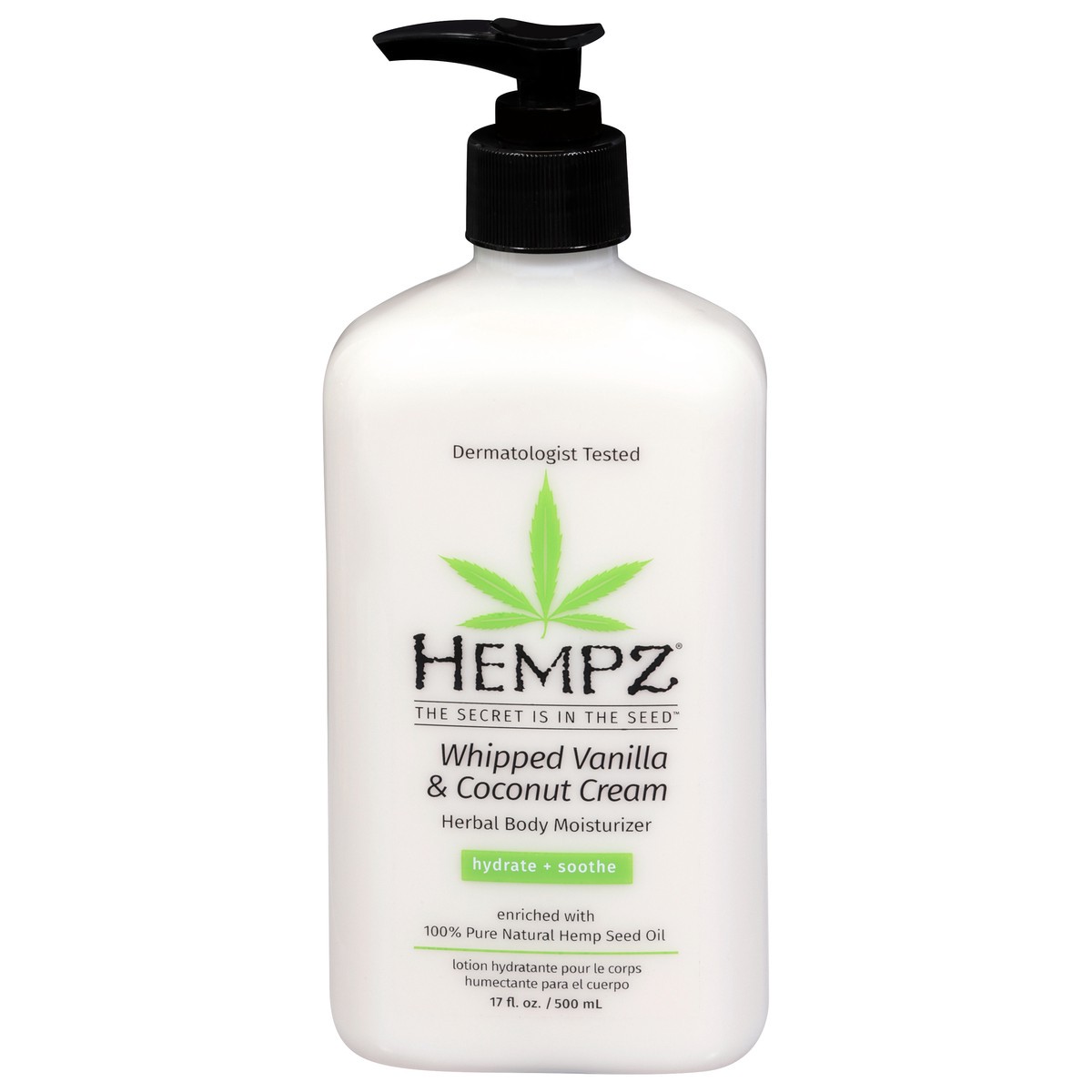 slide 1 of 13, Hempz Herbal Whipped Vanilla & Coconut Cream Body Moisturizer 17 fl oz, 17 fl oz