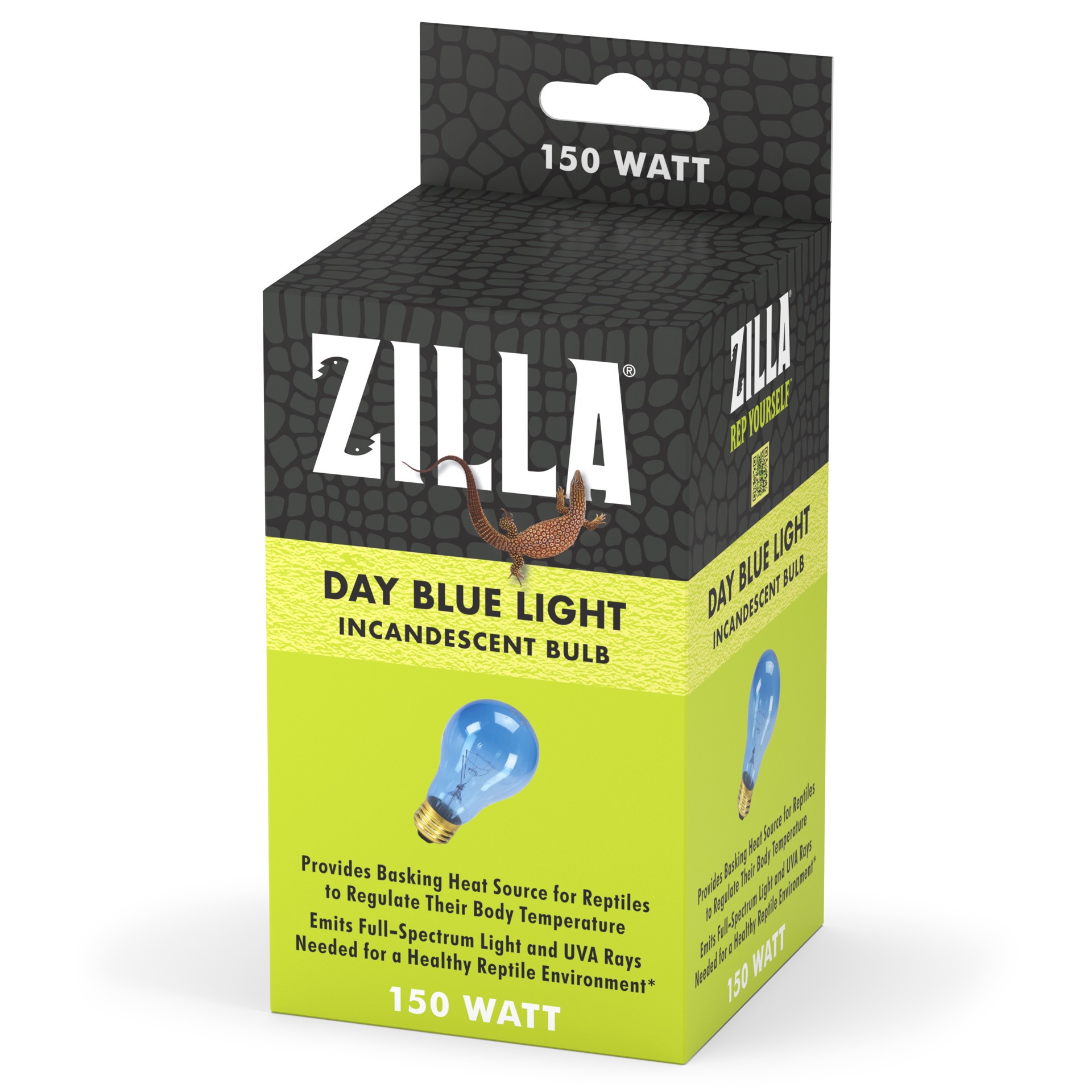 slide 1 of 6, Zilla Incandescent Bulbs Day Blue 150 Watts, 1 ct