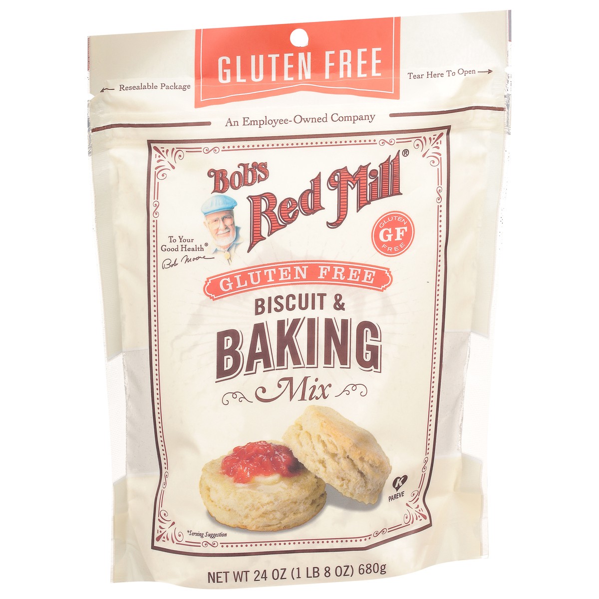 slide 2 of 9, Bobs Red Mill Gluten-free Biscuit & Baking Mix, 24 oz