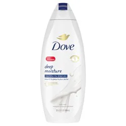 DOVE Deep Moisture Body Wash Moisturizing Body Wash 22 oz