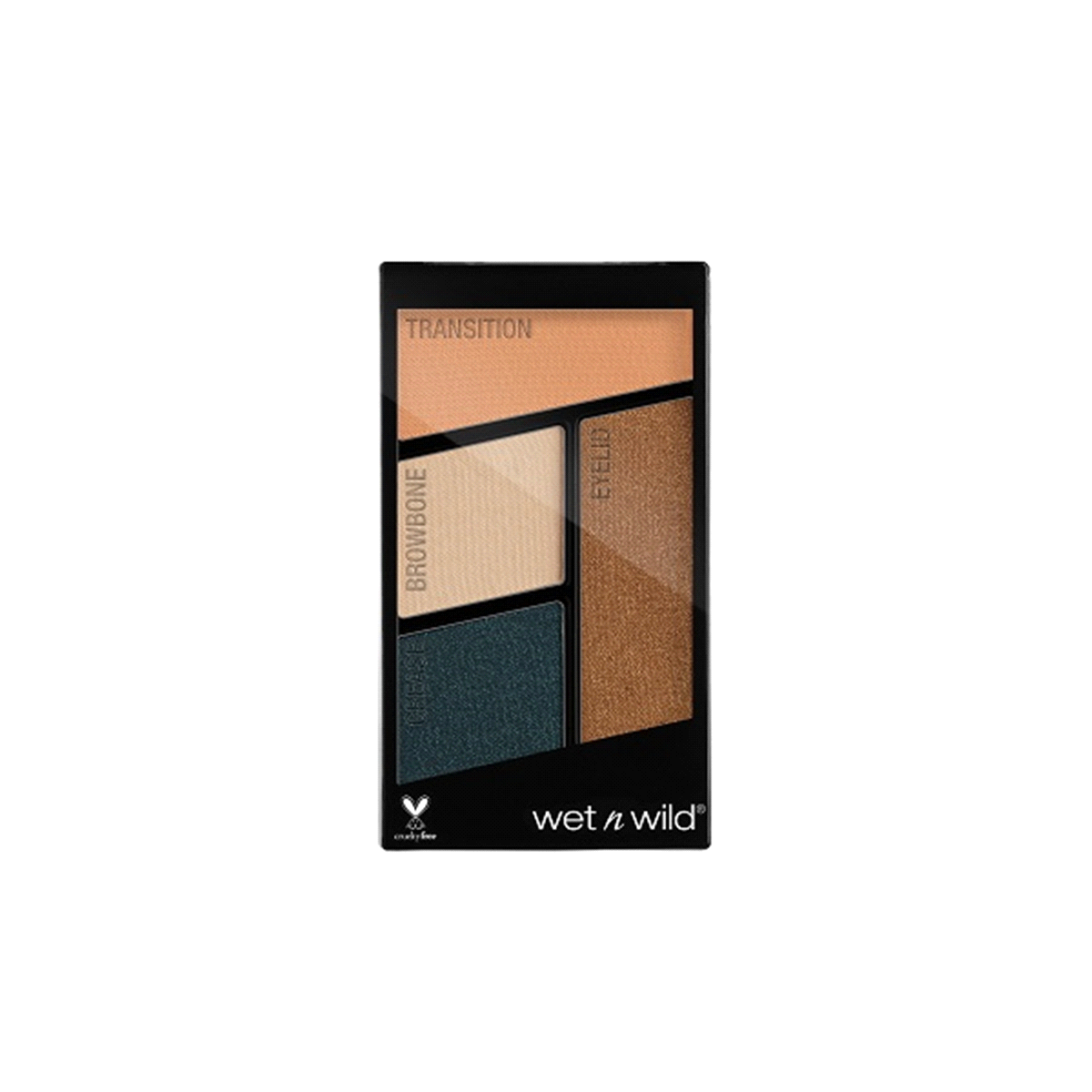 slide 1 of 7, wet n wild Color Icon Eyeshadow Quad Hooked on Vinyl, 0.16 oz