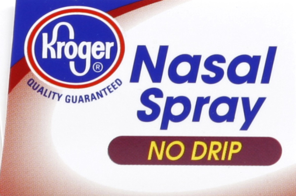 slide 6 of 6, Kroger Maximum Strength No Drip Nasal Spray, 1 fl oz